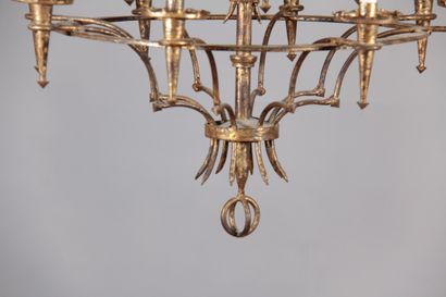 LUMI Milano – Large 15-light gilded metal...