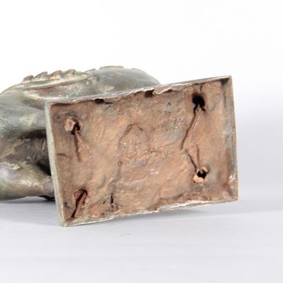 China – Bronze Parade Horse with Antique...