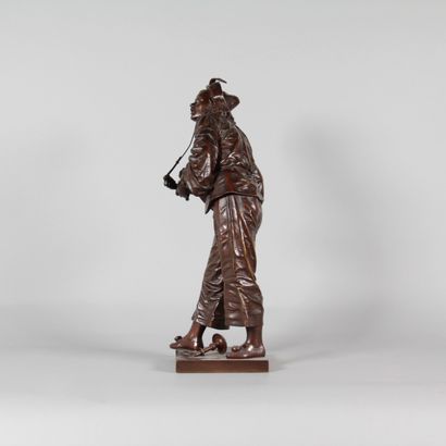 “Au clair de la lune” – Bronze sculpture...