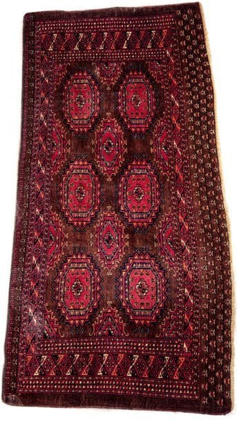 Tapis Turkménistan occidental début XXème
Décor...