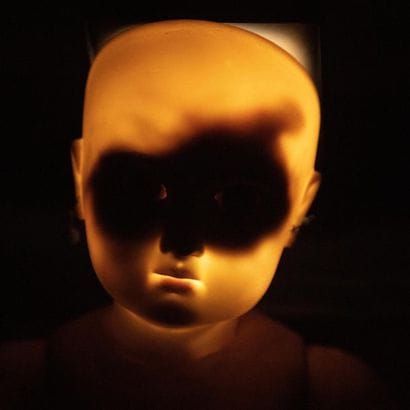 JUMEAU France XIXe
Bébé tête en biscuit coulé,
Bouche...