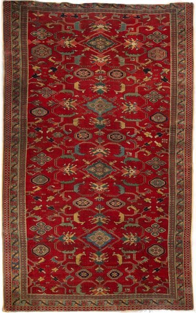 Très ancien tapis d'Asie Mineure Konya XVIIIème
Champ...
