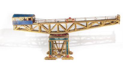MECCANO, GRUE GÉANTE N°4 reproduction de...