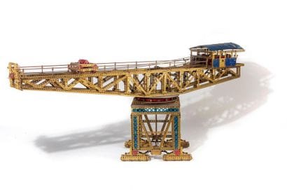 MECCANO, GRUE GÉANTE N°4 reproduction de...