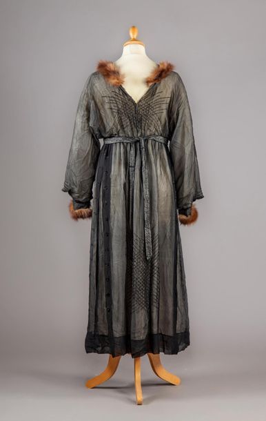 Robe habillée, vers 1915-1920 (?), robe en...