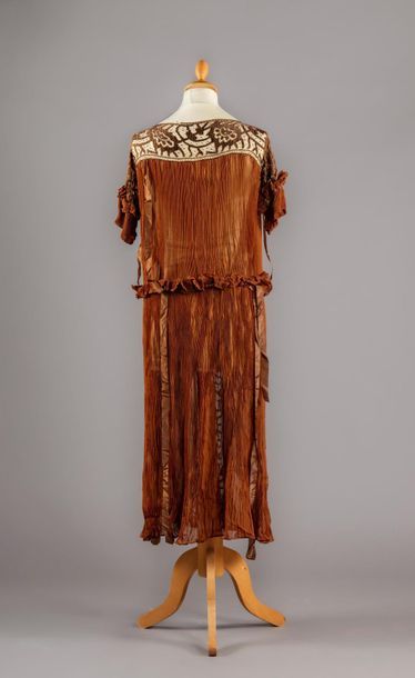 Robe de diner, haute couture, vers 1920-1925,...
