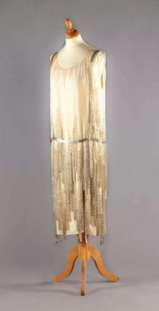 Robe du soir, haute couture, vers 1925, robe...