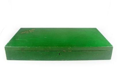 MECCANO rare coffret N°6A à étage en bois...