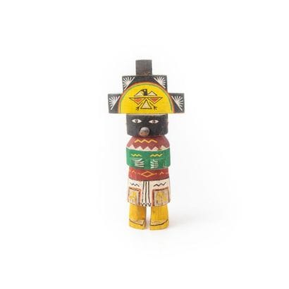 HOPI, ARIZONA OU NOUVEAU MEXIQUE
Poupée Kachina...