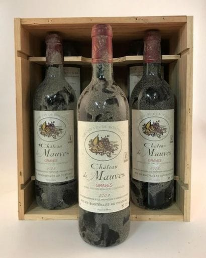 6 B CHATEAU DE MAUVES Graves 2002