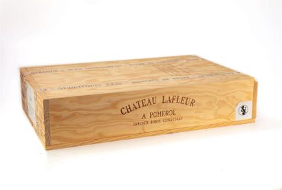 6 B CHATEAU LAFLEUR (Caisse Bois) Pomerol...