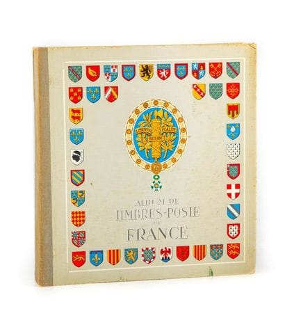 Collection de timbres postes de la France,...