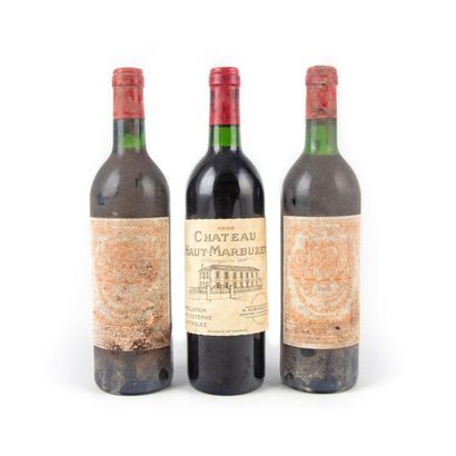 2 BOUTEILLES PICHON LONGUEVILLE 1979
1 BOUTEILLE...