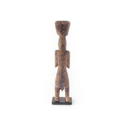 ADAN, TOGO.
Bois, pigments polychromes.
Statue...
