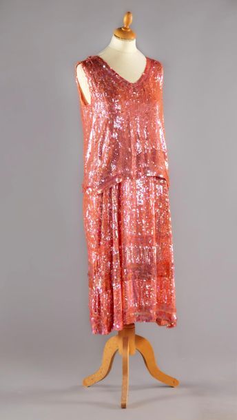 Robe du soir, haute couture, vers 1925, robe...