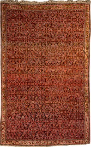 Tapis Persan Sarouk fin XIXème
Champ à décor...
