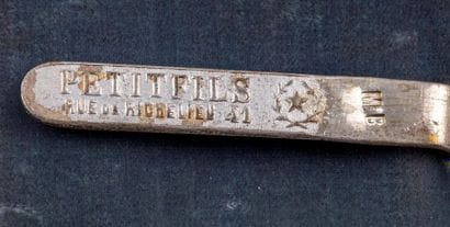 Paire d'épaulettes d'uniforme, Petitfils...