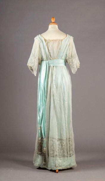 Robe du soir, vers 1910-1913, robe taille...