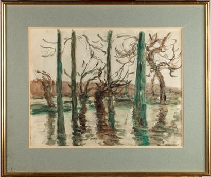 BORDES
Leonard BORDES (1898-1969)

The Seine...