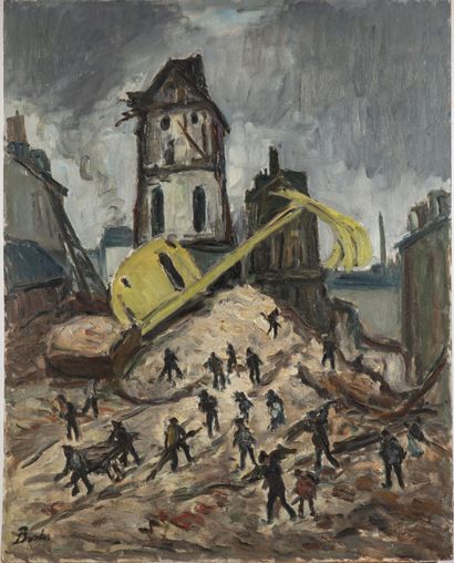 BORDES
Leonard BORDES (1898-1969)

The War

Oil...