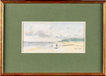 SEBIRE
Gaston SEBIRE (1920-2001)

Seashore

Watercolor...