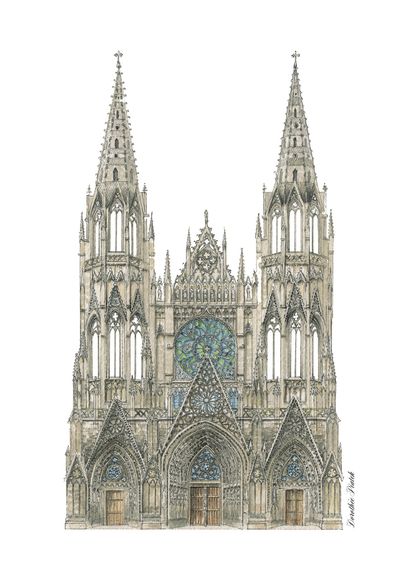 
Dorothée PIATEK

Abbatiale Saint-Ouen de...