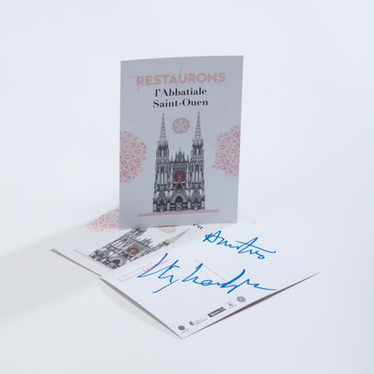 
Stéphane Bern's autograph




On the occasion...