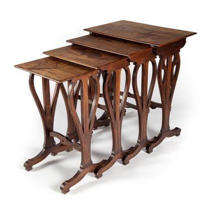 Emile GALLE (1846 - 1904)

Suite de quatre...