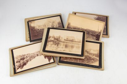 ANONYMOUS - End of XIXth century
Set of old...