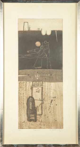 Ghyath AKHRAS - Syria XXth
Ascension
Llithography...