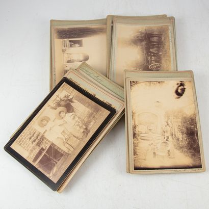 ANONYMOUS - End of XIXth century
Set of old...