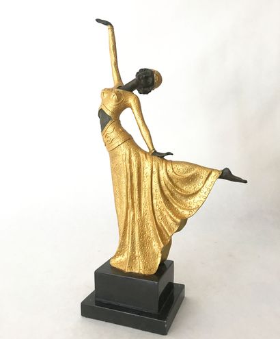 D'après Demeter CHIPARUS (1886-1947)
Danseuse...