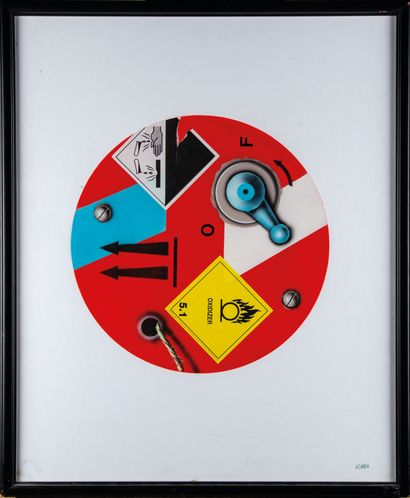 Peter KLASEN (born 1935) 
Oxidizer 
Acrylic...