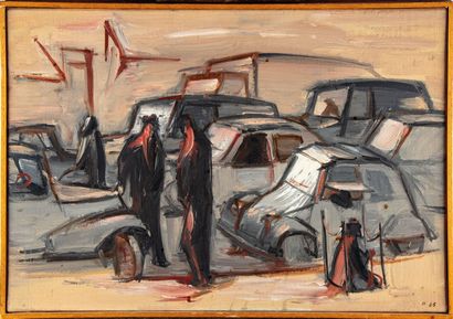 Jean HELION (1904-1987)
Passers-by
Oil on...