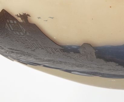 MULLER FRERES LUNEVILLE, Vosges landscape
Multi-layered...