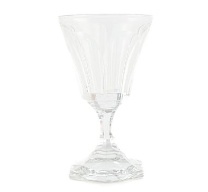 Part of a cut-crystal glass service, including...