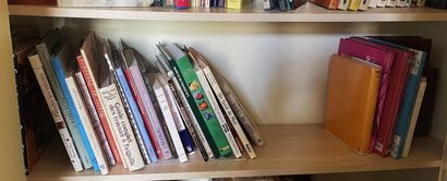 Important lot de livres divers dont jardinage,...