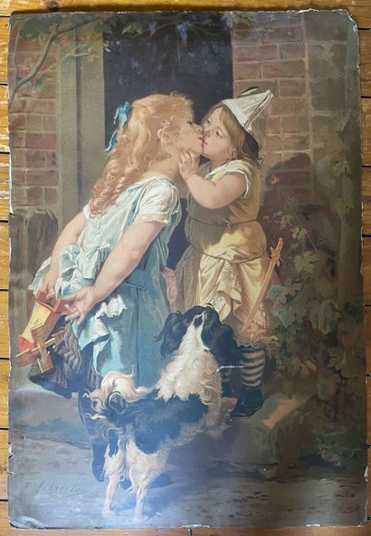 d'après Timoléon LOBRICHON 
Ensemble de deux...