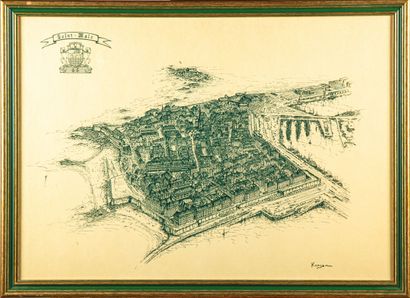 Carte de Saint-Malo
Reproduction 
46 x 67...