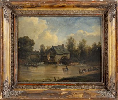 Théodore LESVIGNES (1848-1912)
Paysage au...