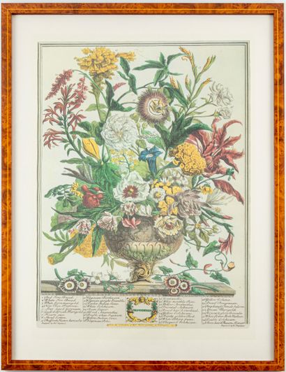 D'après Robert FURBER (1674-1756), gravé...