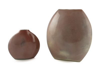 PORCELAINE VIREBENT PUY-L'EVEQUE
Deux vases...