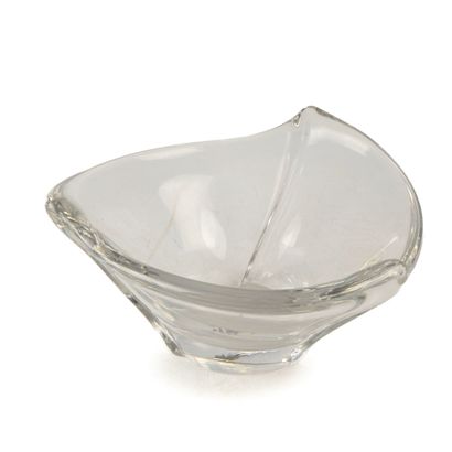 DAUM
Vide poche en cristal moulé
H : 9 c...