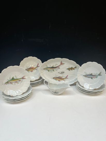 LIMOGES - Manufacture R.LECLAIR
Partie de...