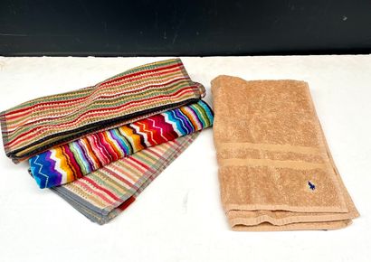 RALPH LAUREN 
Petite serviette de bain teintée...