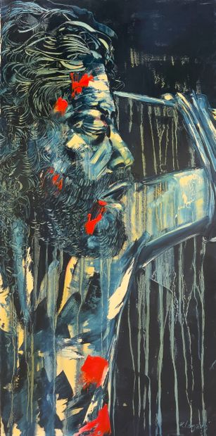 Rénald LEMAIRE (20th)
Lot of 7 oils on canvas,...
