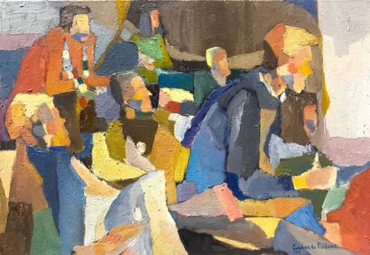 Caroline de PIEDOUE (born 1954)
Le public...