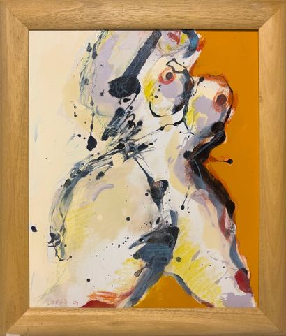 20th century FRENCH SCHOOL 
Lot of 9 paintings...