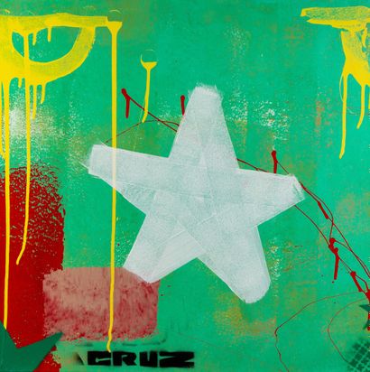 DA CRUZ (XXth)
The star 
Acrylic on canvas...
