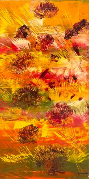 Rénald LEMAIRE (20th)
Lot of 7 oils on canvas,...